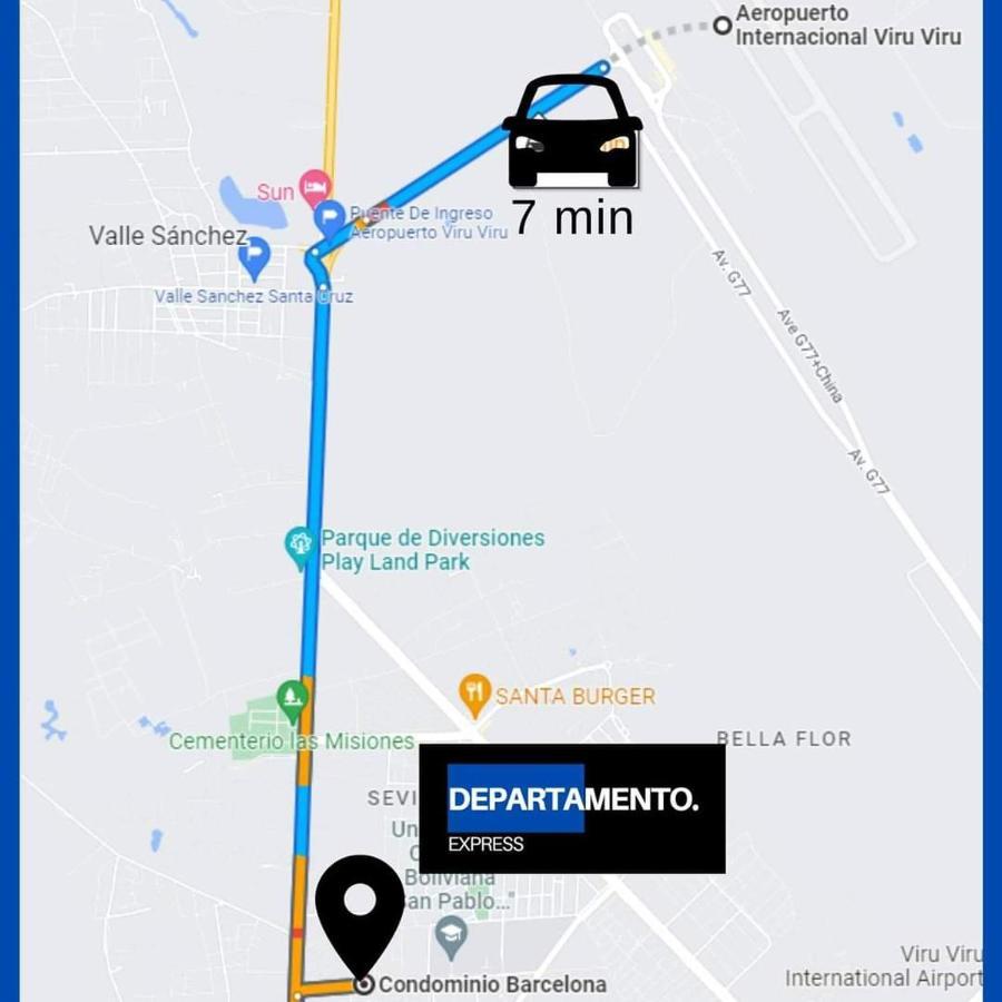 Despartamento Express Санта-Крус-де-ла-Сьерра Экстерьер фото